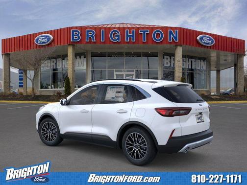 star white metallic tri-coat 2026 Ford Escape PHEV SE