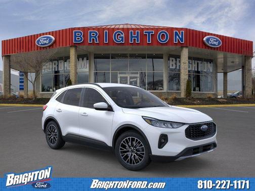 star white metallic tri-coat 2026 Ford Escape PHEV SE