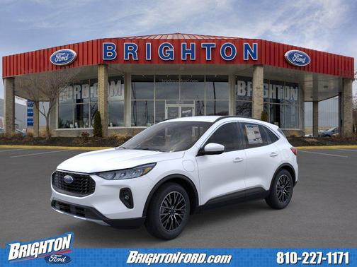 star white metallic tri-coat 2026 Ford Escape PHEV SE