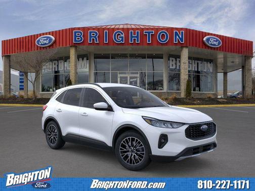 star white metallic tri-coat 2026 Ford Escape PHEV SE