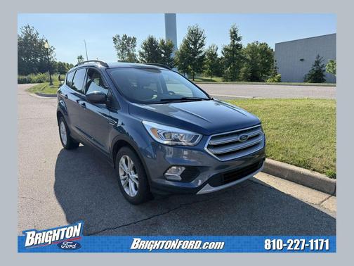 Blue Metallic 2018 Ford Escape SEL