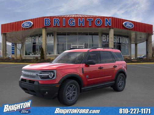 Ruby Red Metallic Tinted Clearcoat 2026 Ford Bronco Sport Big Bend
