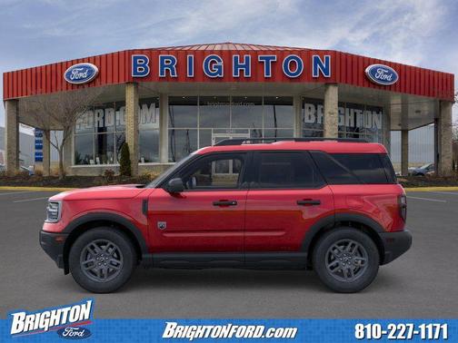 Ruby Red Metallic Tinted Clearcoat 2026 Ford Bronco Sport Big Bend