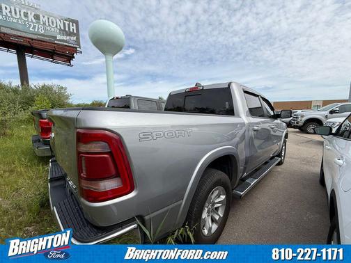 Billet Silver Metallic Clearcoat 2022 RAM 1500 Laramie