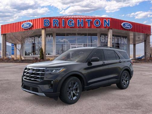 Agate Black Metallic 2026 Ford Explorer Active