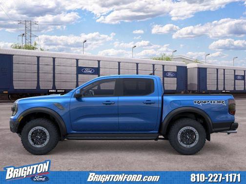 Velocity Blue Metallic 2026 Ford Ranger Raptor