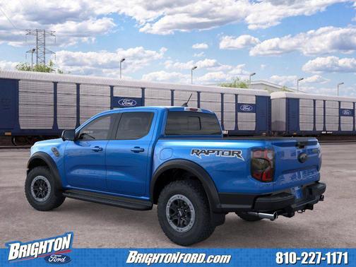 Velocity Blue Metallic 2026 Ford Ranger Raptor