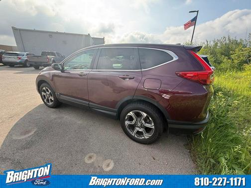 Basque Red Pearl II 2018 Honda CR-V EX-L