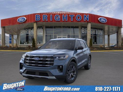Vapor Blue Metallic 2026 Ford Explorer Active