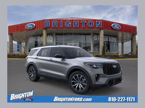 Carbonized Gray Metallic 2026 Ford Explorer ST-Line