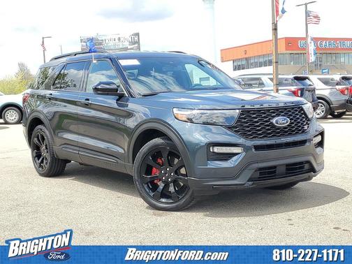 Blue Metallic 2023 Ford Explorer ST