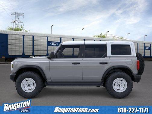 Avalanche Gray 2026 Ford Bronco Heritage Edition