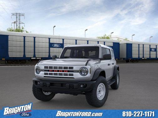 Avalanche Gray 2026 Ford Bronco Heritage Edition