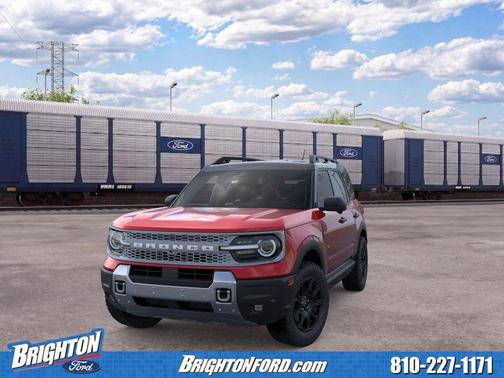 Ruby Red Metallic Tinted Clearcoat 2026 Ford Bronco Sport Badlands