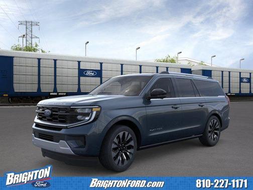 Stone Blue Metallic 2026 Ford Expedition Max Platinum