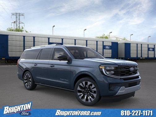 Stone Blue Metallic 2026 Ford Expedition Max Platinum