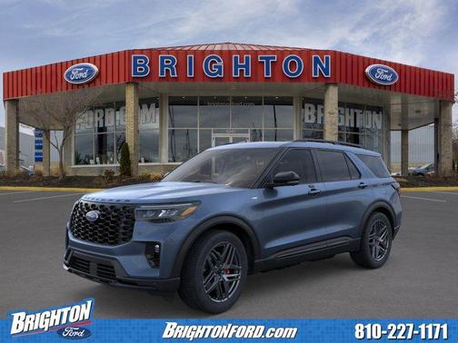 Vapor Blue Metallic 2026 Ford Explorer ST-Line