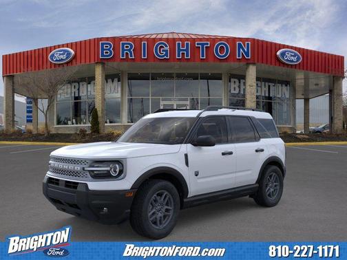Space White Metallic 2026 Ford Bronco Sport Big Bend