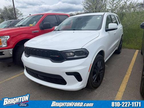 White Knuckle Clearcoat 2022 Dodge Durango GT Plus
