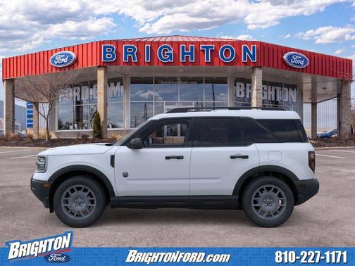 Space White Metallic 2026 Ford Bronco Sport Big Bend