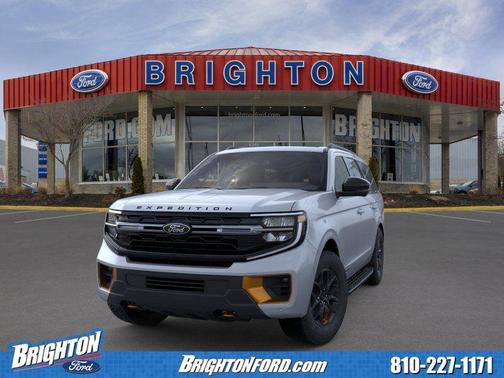 Glacier Gray Metallic Tri-Coat 2026 Ford Expedition Tremor