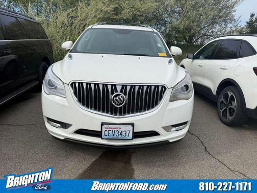 White Opal 2014 Buick Enclave Leather