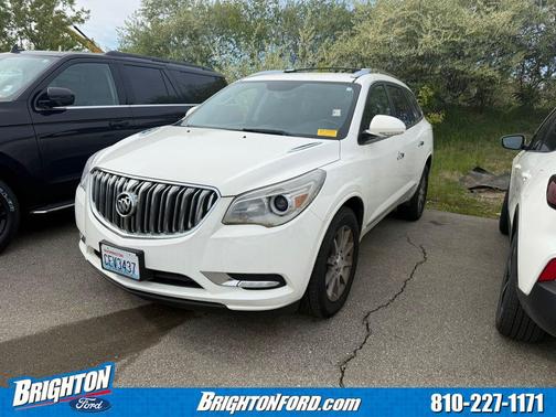 White Opal 2014 Buick Enclave Leather