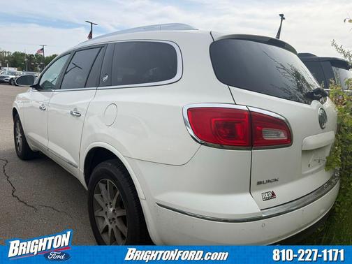 White Opal 2014 Buick Enclave Leather