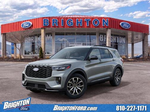 Avalanche Gray 2027 Ford Explorer ST-Line