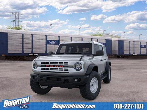 Avalanche Gray 2026 Ford Bronco Heritage Edition