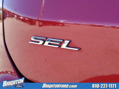 Rapid Red Metallic Tinted Clearcoat 2023 Ford Edge SEL
