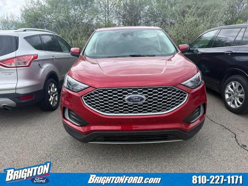 Rapid Red Metallic Tinted Clearcoat 2023 Ford Edge SEL