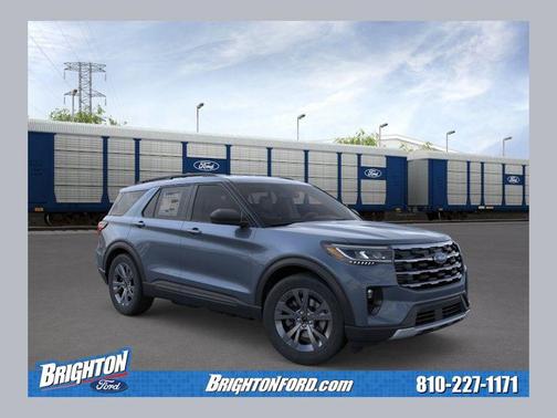 Vapor Blue Metallic 2026 Ford Explorer Active