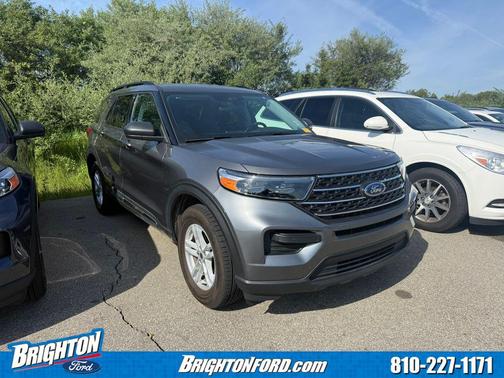Carbonized Gray Metallic 2024 Ford Explorer XLT