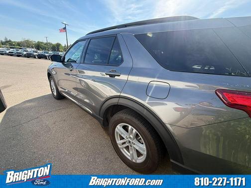 Carbonized Gray Metallic 2024 Ford Explorer XLT