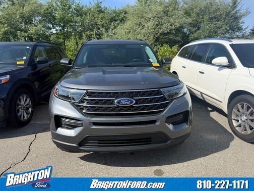 Carbonized Gray Metallic 2024 Ford Explorer XLT