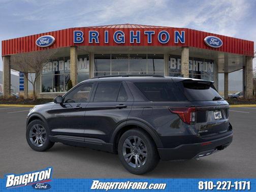 Agate Black Metallic 2026 Ford Explorer Active w/200A Pkg