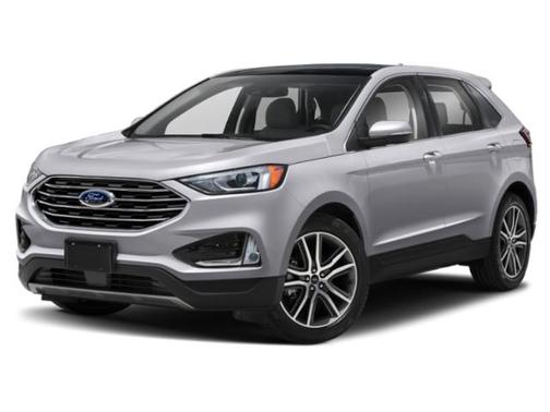 Silver 2020 Ford Edge SEL