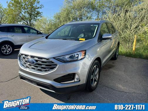 Iconic Silver Metallic 2020 Ford Edge SEL