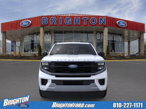 Star White Metallic Tri-Coat 2026 Ford Expedition Platinum