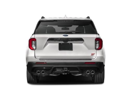Star White Metallic Tri-Coat 2024 Ford Explorer ST