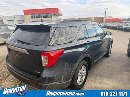 Stone Blue Metallic 2023 Ford Explorer XLT