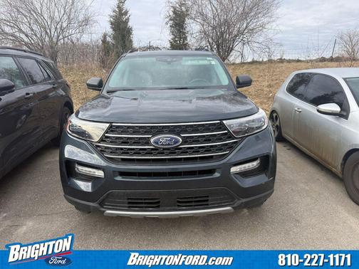 Stone Blue Metallic 2023 Ford Explorer XLT