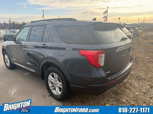 Stone Blue Metallic 2023 Ford Explorer XLT