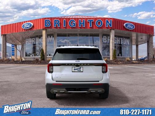 Star White Metallic Tri-Coat 2027 Ford Explorer Active