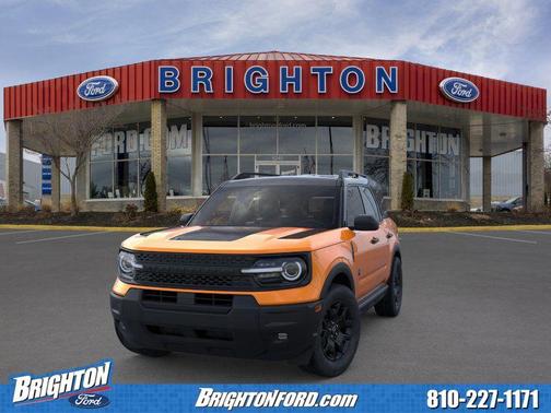 Orange Fury Metallic Tri-Coat 2026 Ford Bronco Sport Big Bend