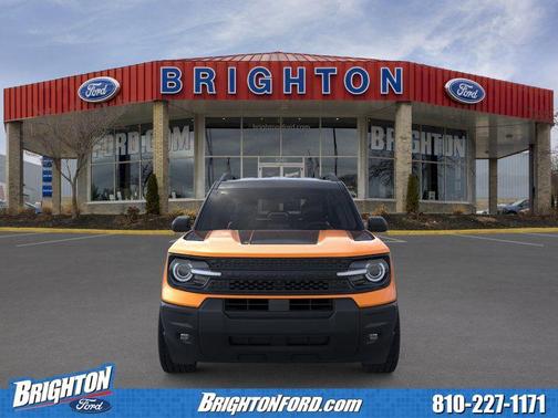 Orange Fury Metallic Tri-Coat 2026 Ford Bronco Sport Big Bend