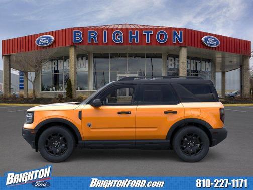 Orange Fury Metallic Tri-Coat 2026 Ford Bronco Sport Big Bend