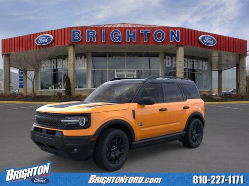 Orange Fury Metallic Tri-Coat 2026 Ford Bronco Sport Big Bend
