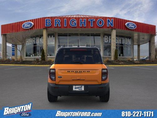 Orange Fury Metallic Tri-Coat 2026 Ford Bronco Sport Big Bend